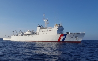 台渔船又遭中共海警船骚扰 台海巡署加强巡护